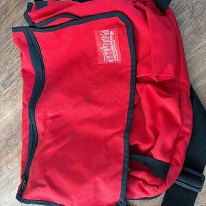 Manhattan Portage Red Messenger Bag
